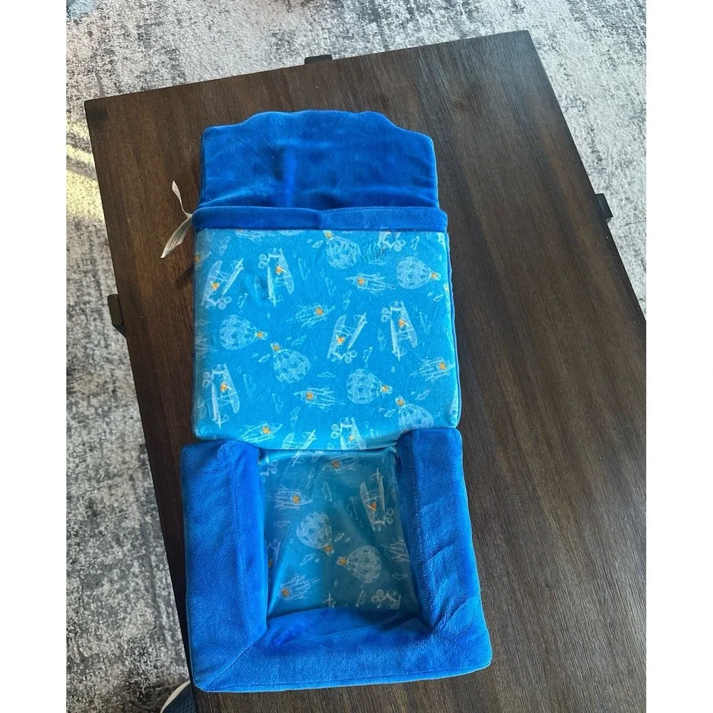Build A Bear Fold Out Blue Bed Chair